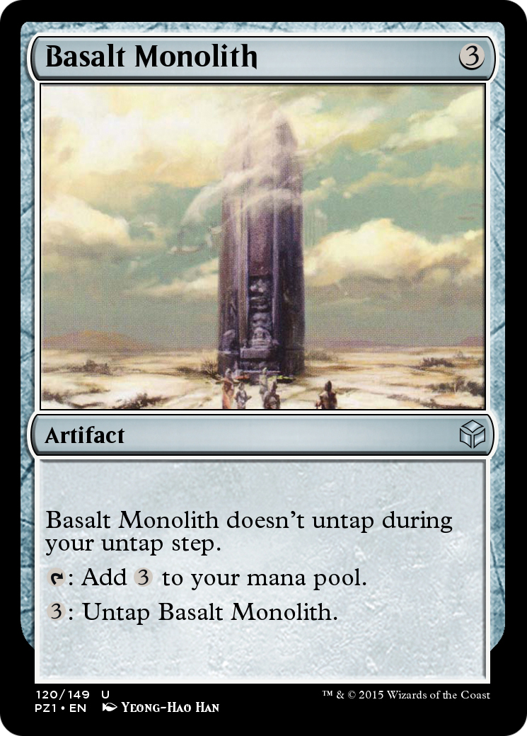 Basalt Monolith  [Legendary Cube Prize Pack] Foil