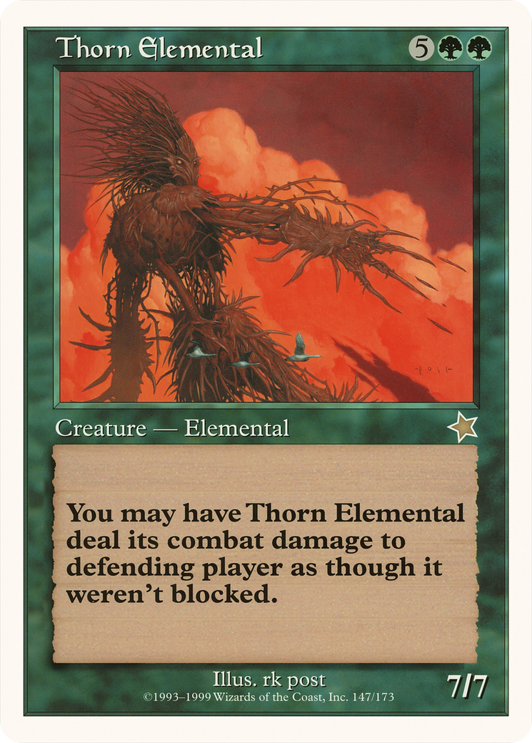 Thorn Elemental  [Oversized 90's Promos]