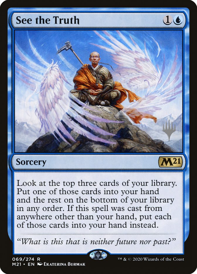 See the Truth (Promo Pack) [Core Set 2021 Promos] Foil