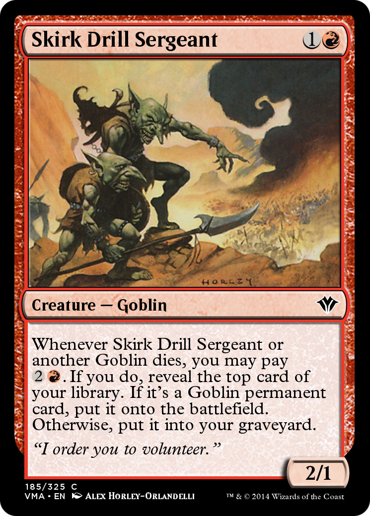 Skirk Drill Sergeant  [Vintage Masters]