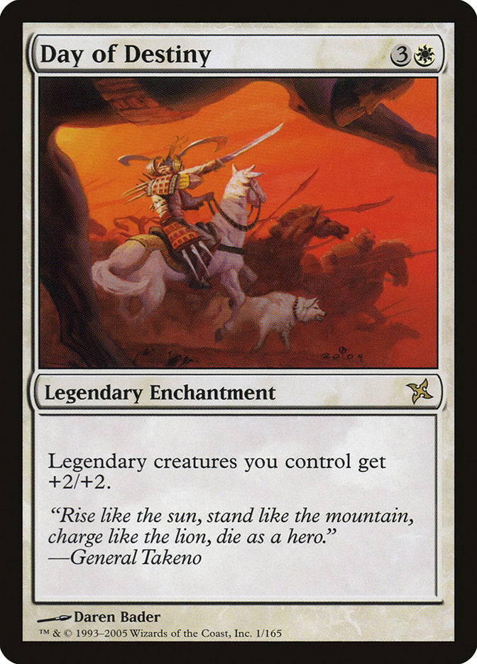 Day of Destiny [Betrayers of Kamigawa] Foil