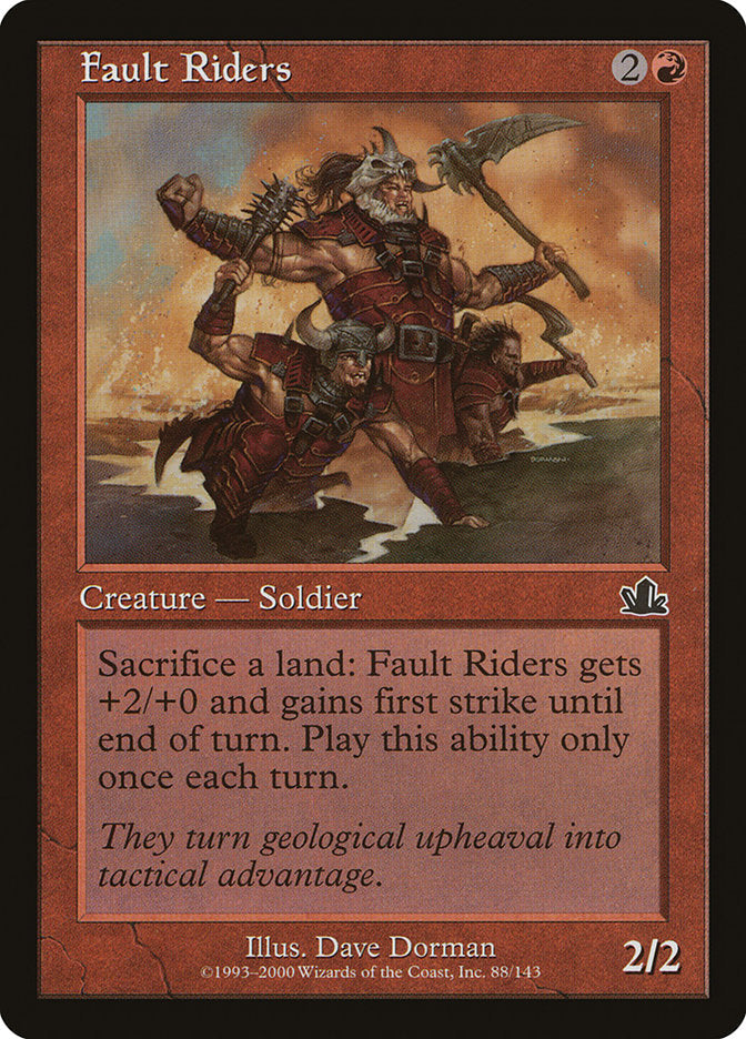 Fault Riders [Prophecy] Foil