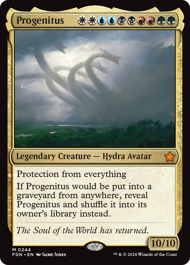 Progenitus [Foundations] Foil
