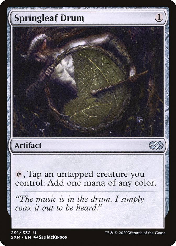 Springleaf Drum [Double Masters] Foil