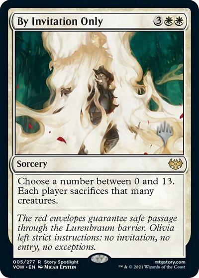 By Invitation Only (Promo Pack) [Innistrad: Crimson Vow Promos] Foil