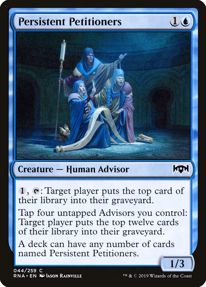 Persistent Petitioners [Ravnica Allegiance] Foil
