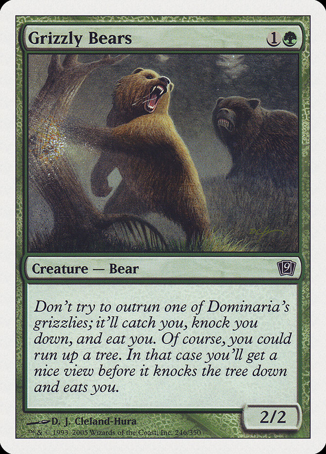 Grizzly Bears [Ninth Edition] Foil