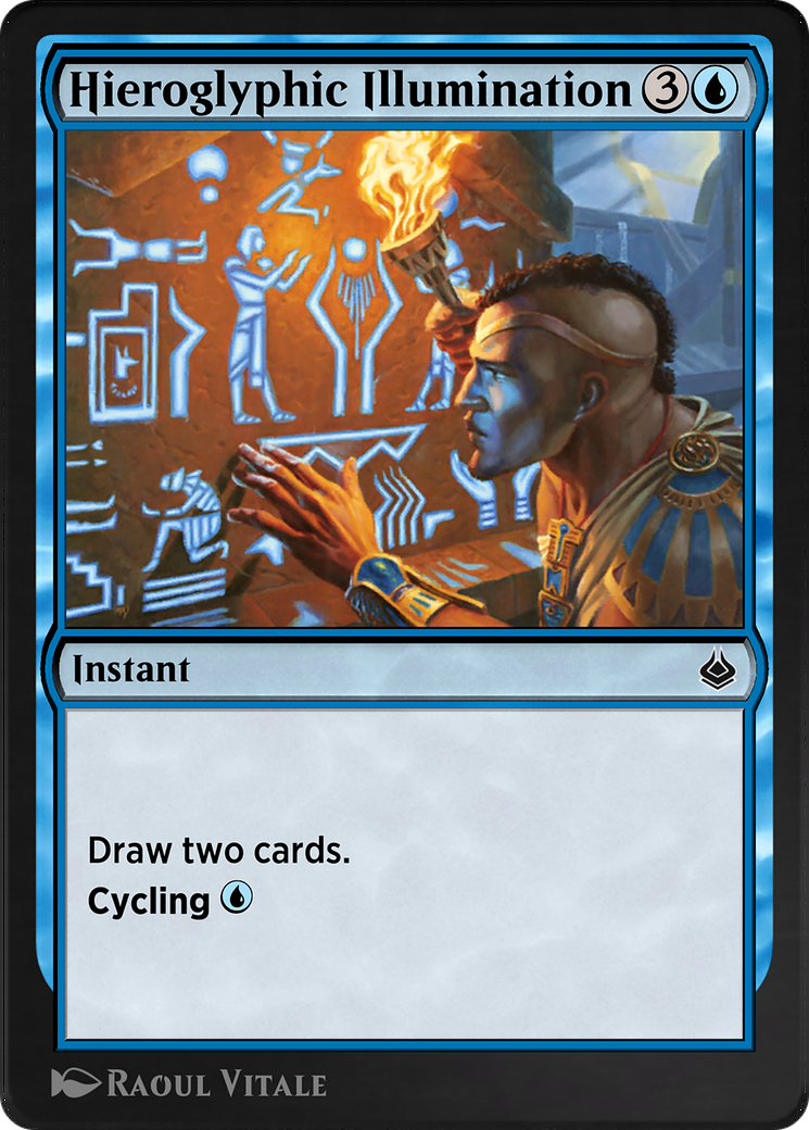 Hieroglyphic Illumination  [Amonkhet Remastered]