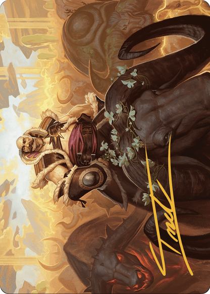 Bruse Tarl, Roving Rancher // Bruse Tarl, Roving Rancher  [Outlaws of Thunder Junction Art Series] (Borderless)