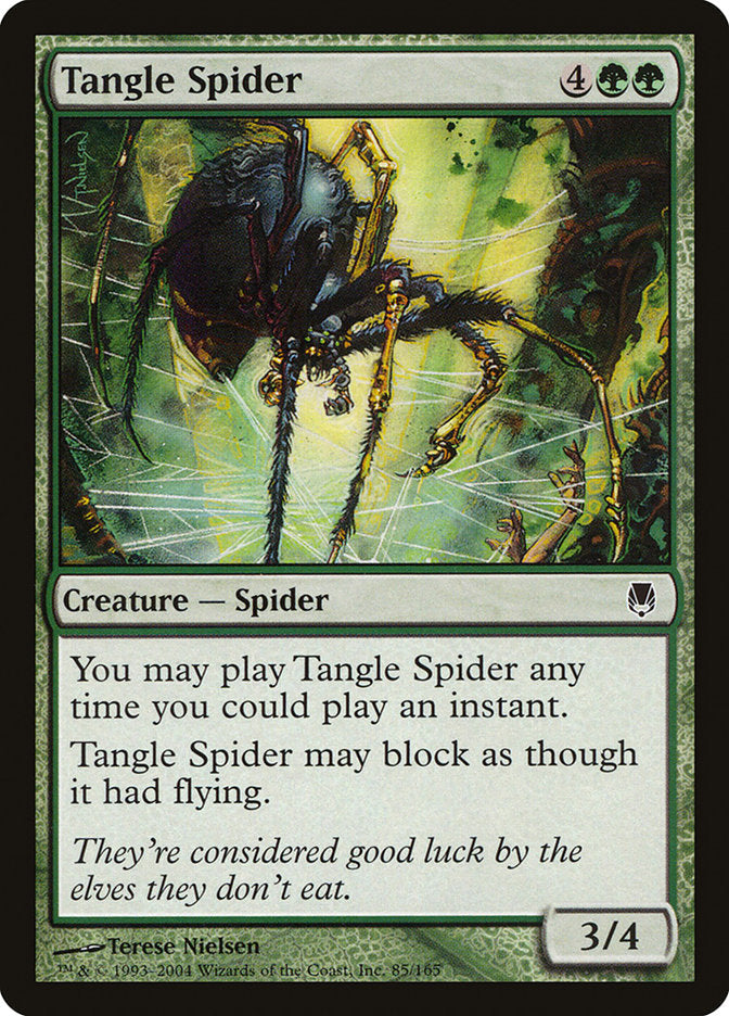 Tangle Spider [Darksteel] Foil