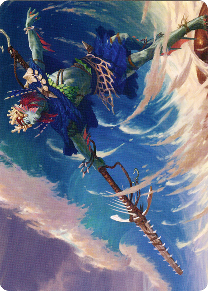 Tazeem Roilmage // Tazeem Roilmage  [Zendikar Rising Art Series] (Borderless)