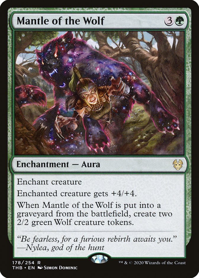 Mantle of the Wolf [Theros Beyond Death] Foil