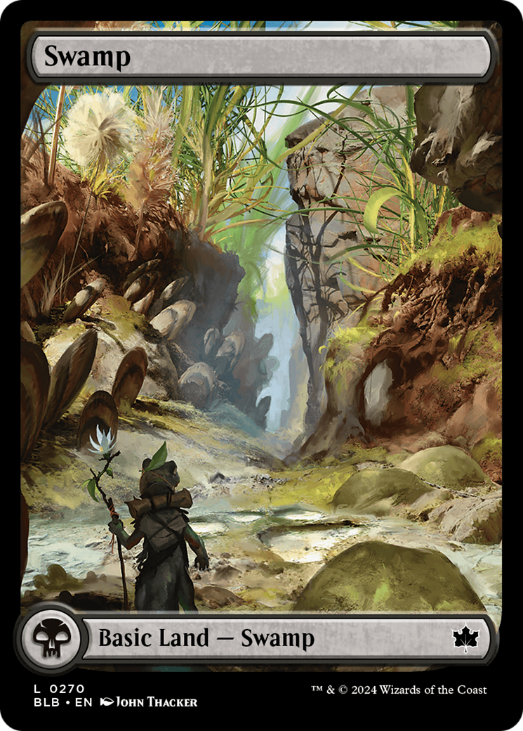 Swamp (0270) [Bloomburrow] Foil