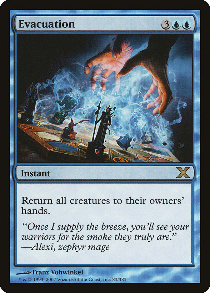 Evacuation [Tenth Edition] Foil