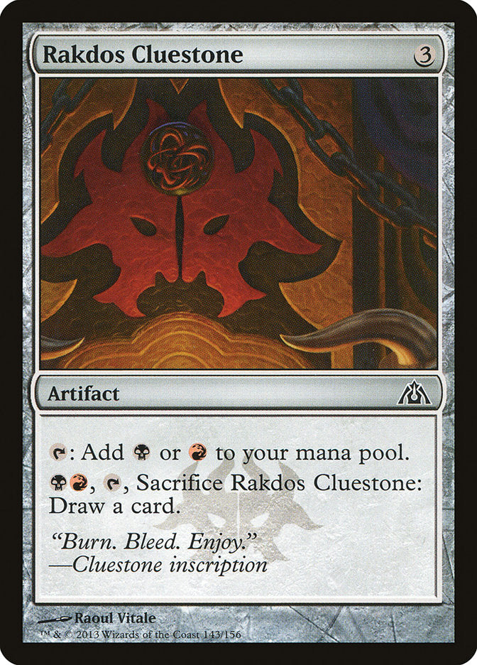 Rakdos Cluestone [Dragon's Maze] Foil
