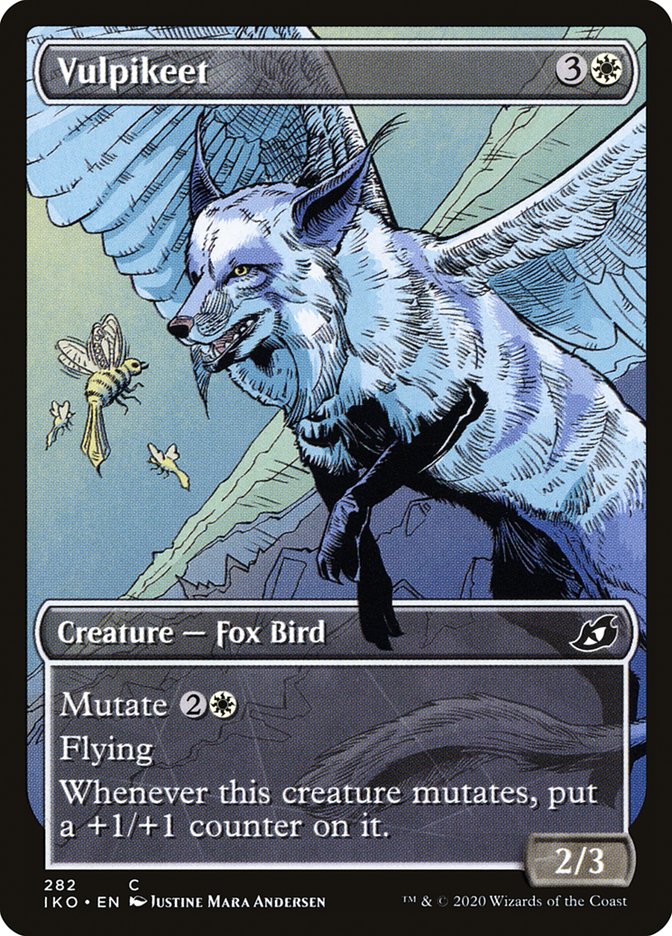 Vulpikeet (Showcase) [Ikoria: Lair of Behemoths] Foil