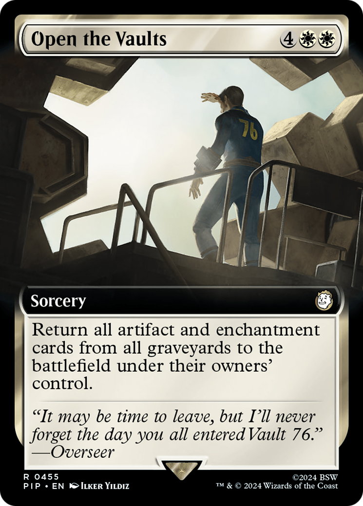 Open the Vaults (Extended Art) [Fallout] Foil