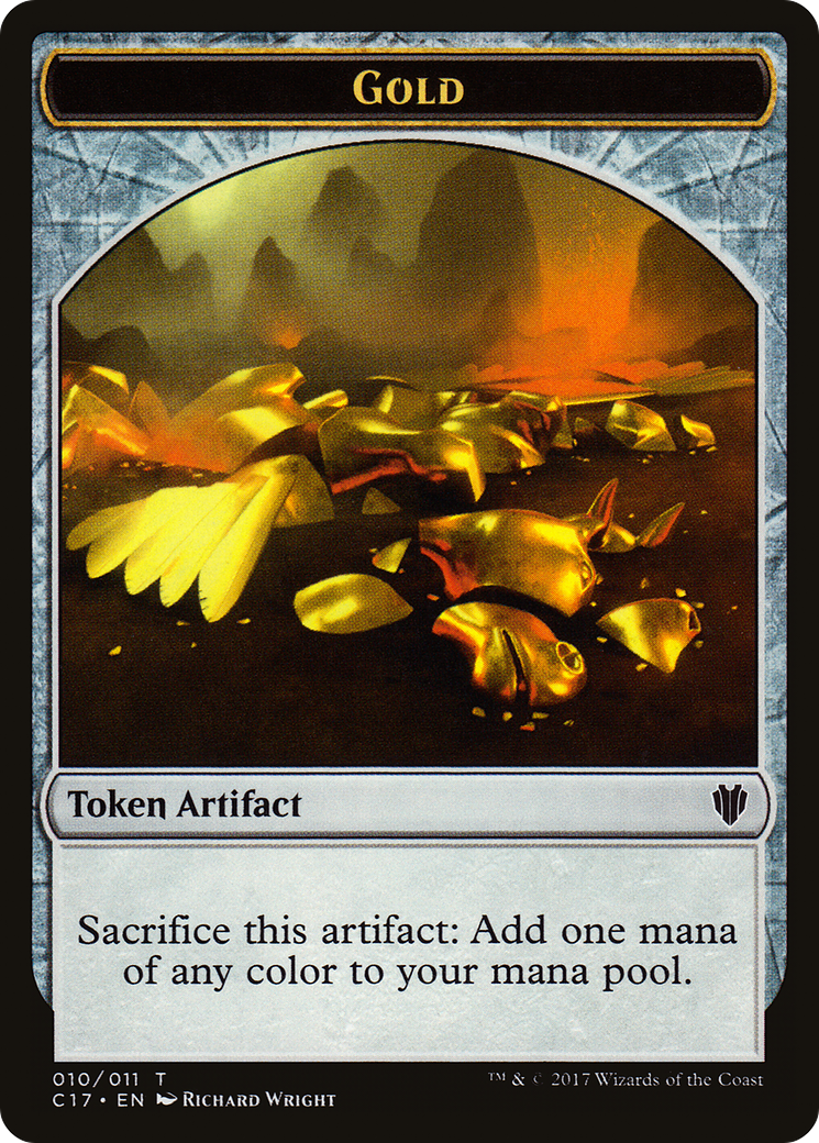 Gold  [Commander 2017 Tokens]
