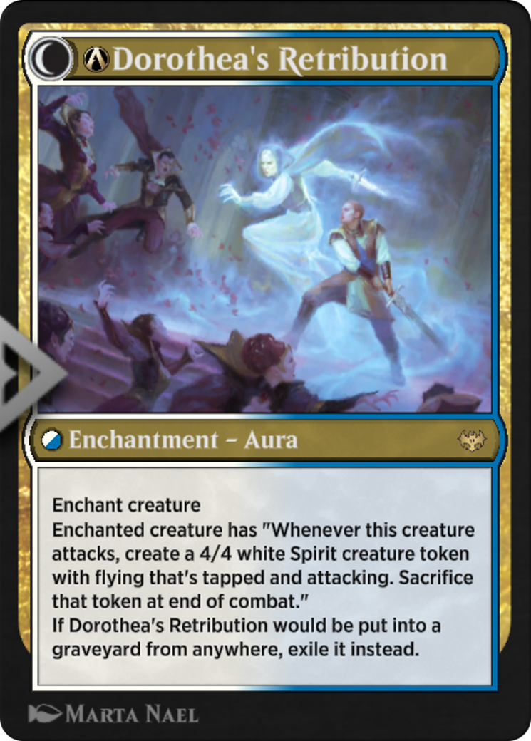 A-Dorothea, Vengeful Victim // A-Dorothea's Retribution  [Innistrad: Crimson Vow]: (Double Faced Transform)