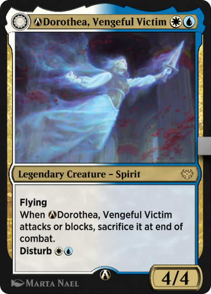 A-Dorothea, Vengeful Victim // A-Dorothea's Retribution  [Innistrad: Crimson Vow]: (Double Faced Transform)
