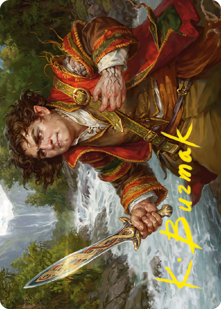 Frodo Baggins // Frodo Baggins  [Tales of Middle-earth Art Series] (Borderless) Foil