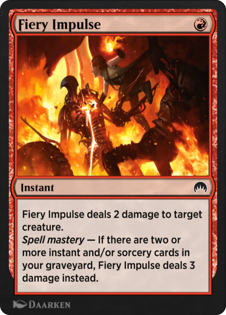 Fiery Impulse  [Explorer Anthology 2]