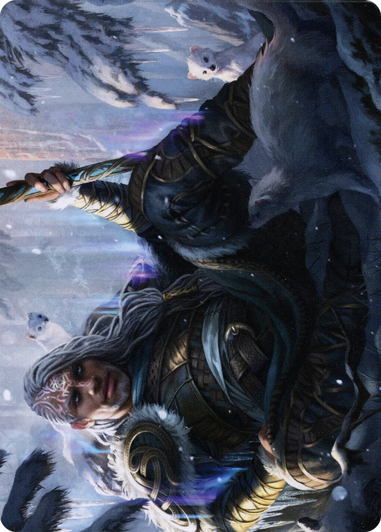 Jorn, God of Winter // Jorn, God of Winter  [Art Series: Kaldheim] (Borderless)