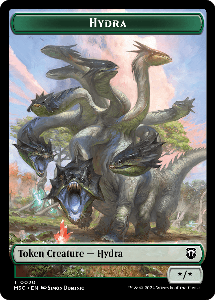 Hydra  [Modern Horizons 3 Commander Tokens]