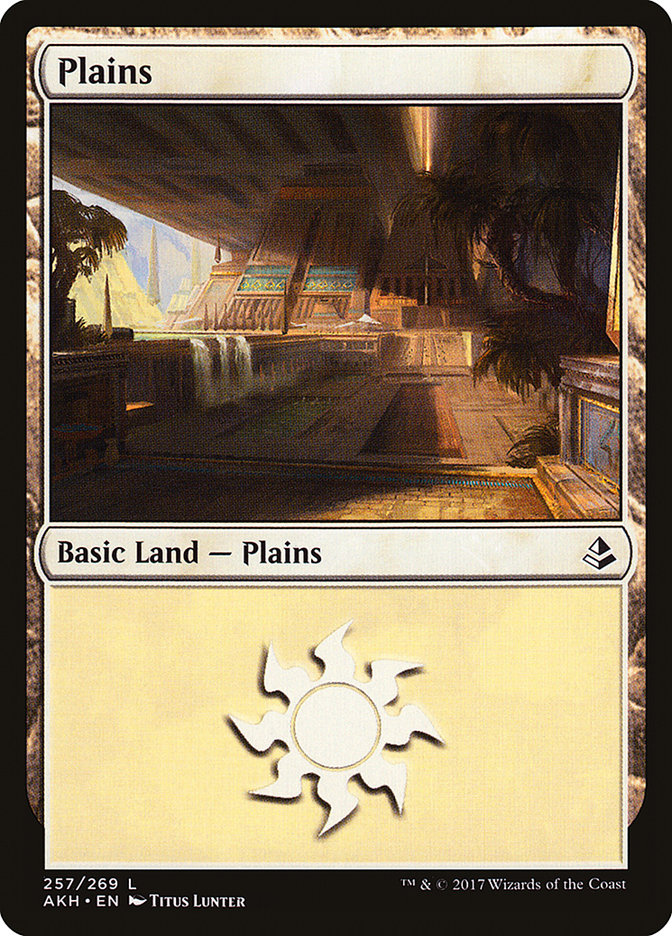 Plains (257) [Amonkhet] Foil