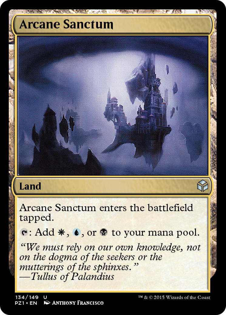 Arcane Sanctum  [Legendary Cube Prize Pack] Foil
