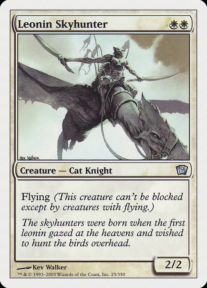 Leonin Skyhunter [Ninth Edition] Foil