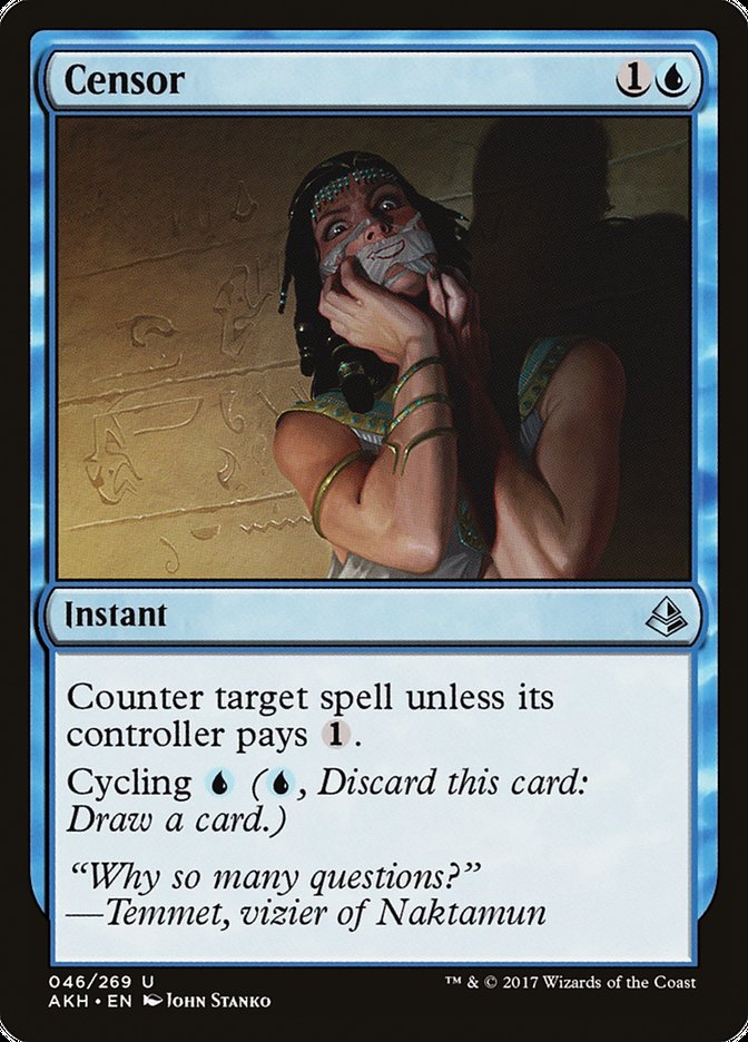 Censor [Amonkhet] Foil