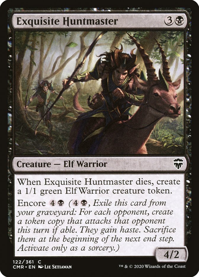 Exquisite Huntmaster [Commander Legends] Foil