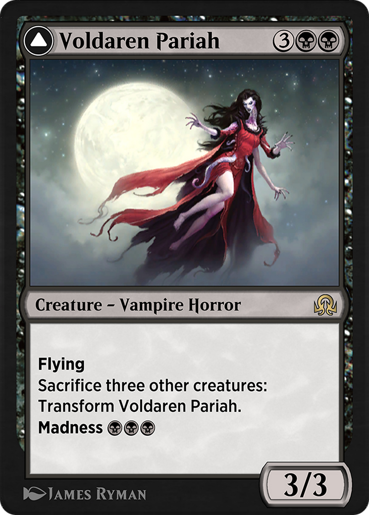 Voldaren Pariah // Abolisher of Bloodlines  [Shadows over Innistrad Remastered]