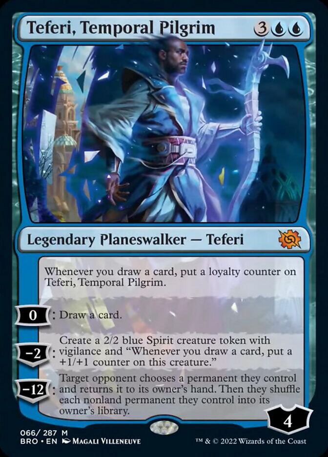 Teferi, Temporal Pilgrim [The Brothers' War] Foil