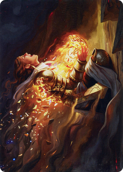 Vanish into Eternity // Vanish into Eternity  [Phyrexia: All Will Be One Art Series] (Borderless) Foil