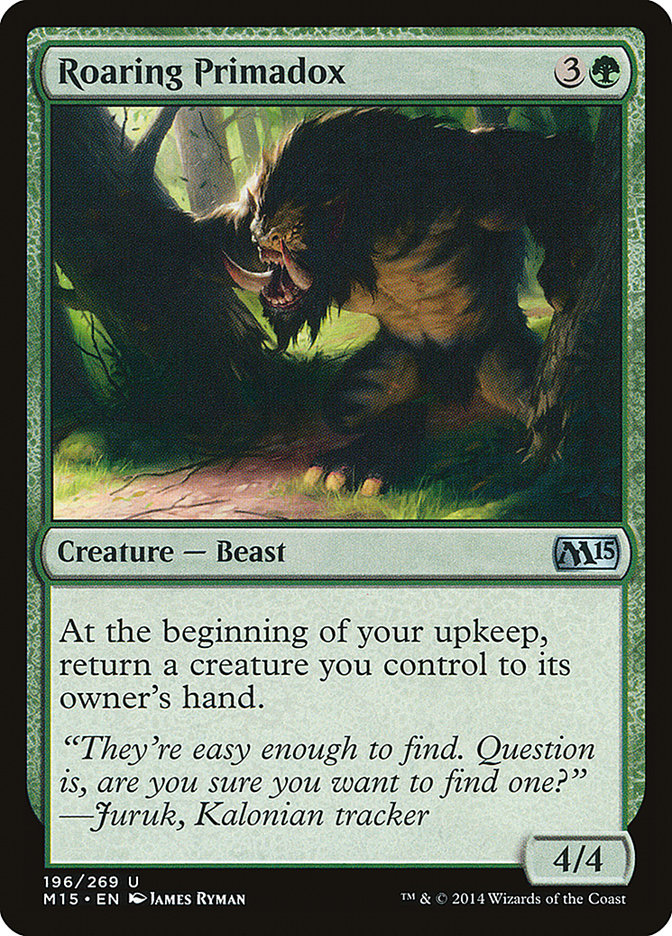Roaring Primadox [Magic 2015] Foil