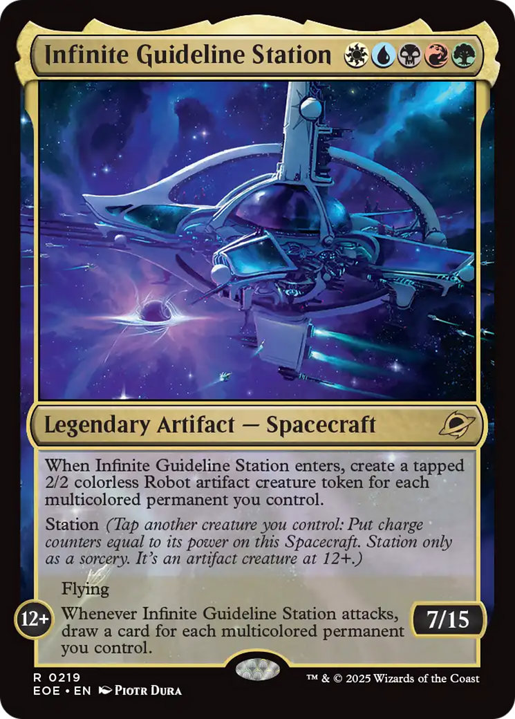 Infinite Guideline Station [Edge of Eternities] Foil