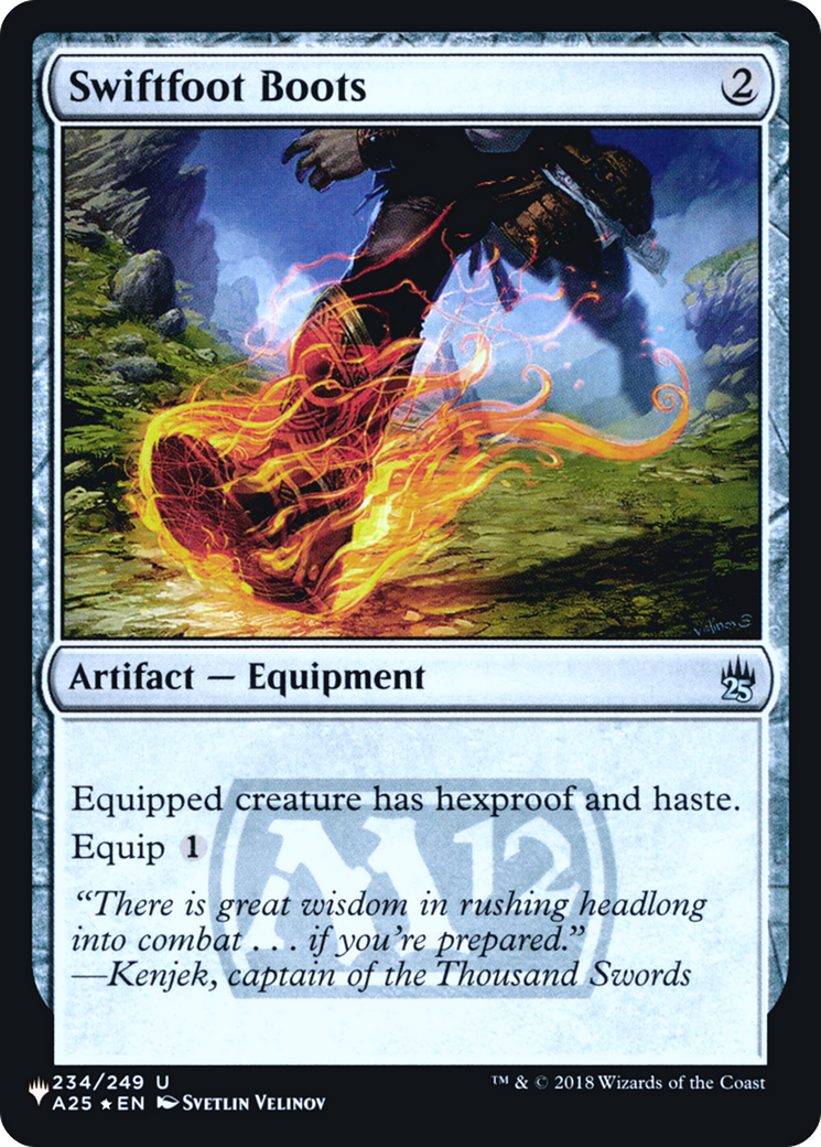 Swiftfoot Boots  [The List] Foil
