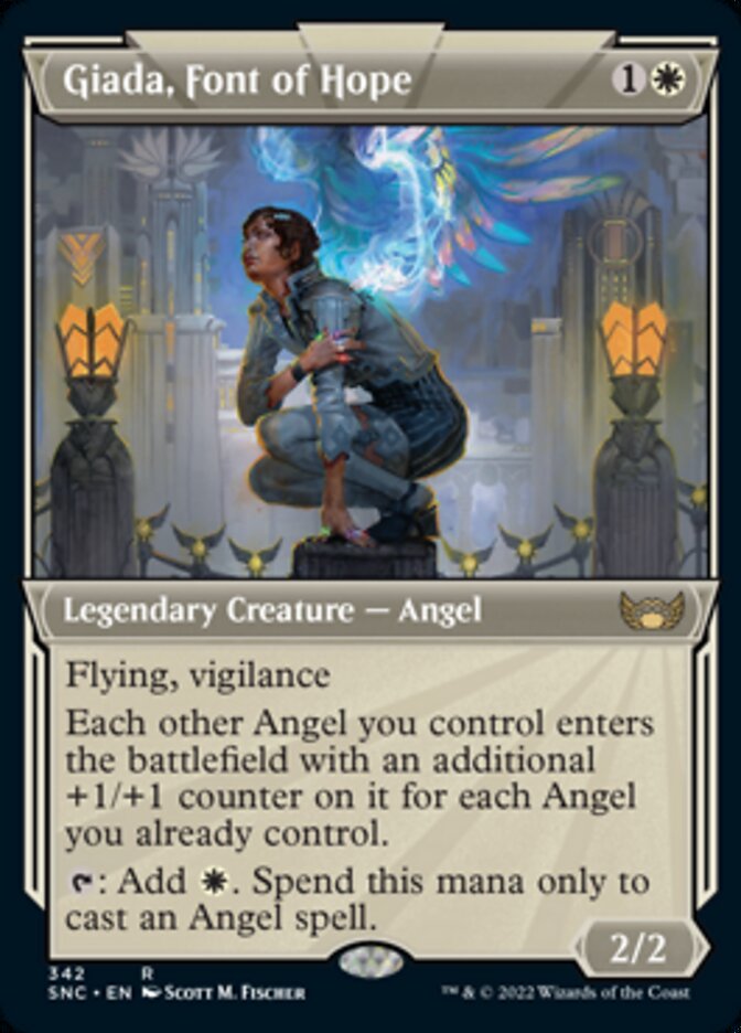 Giada, Font of Hope (Showcase Art Deco) [Streets of New Capenna] Foil