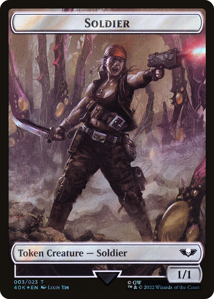 Soldier  [Warhammer 40,000 Tokens] Foil