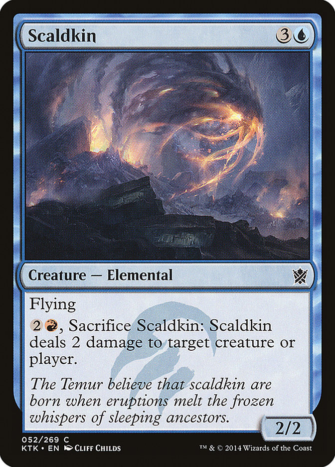 Scaldkin [Khans of Tarkir] Foil