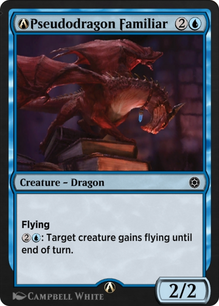 A-Pseudodragon Familiar  [Alchemy Horizons: Baldur's Gate]