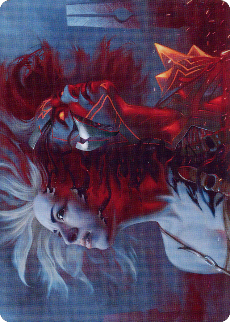 Thrill of Possibility // Thrill of Possibility  [Phyrexia: All Will Be One Art Series] (Borderless)