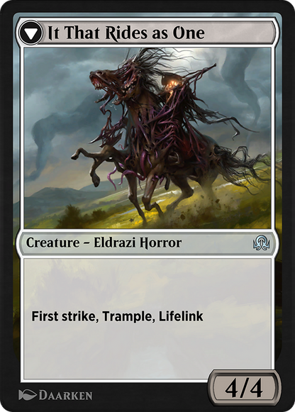 Lone Rider // It That Rides as One  [Shadows over Innistrad Remastered]