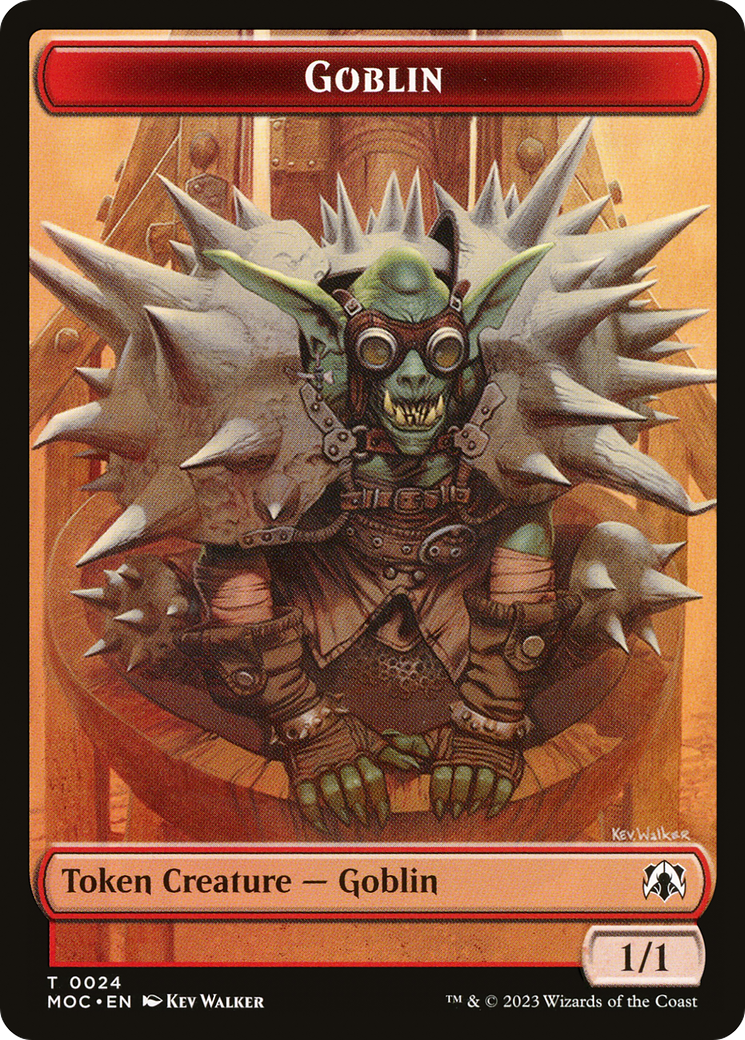 Goblin  [March of the Machine Commander Tokens]