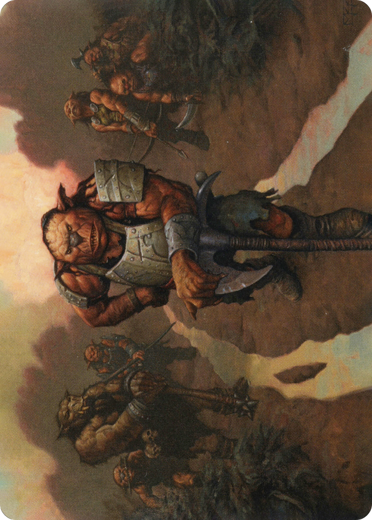 Hobgoblin Bandit Lord // Hobgoblin  [Adventures in the Forgotten Realms Art Series] (Borderless)