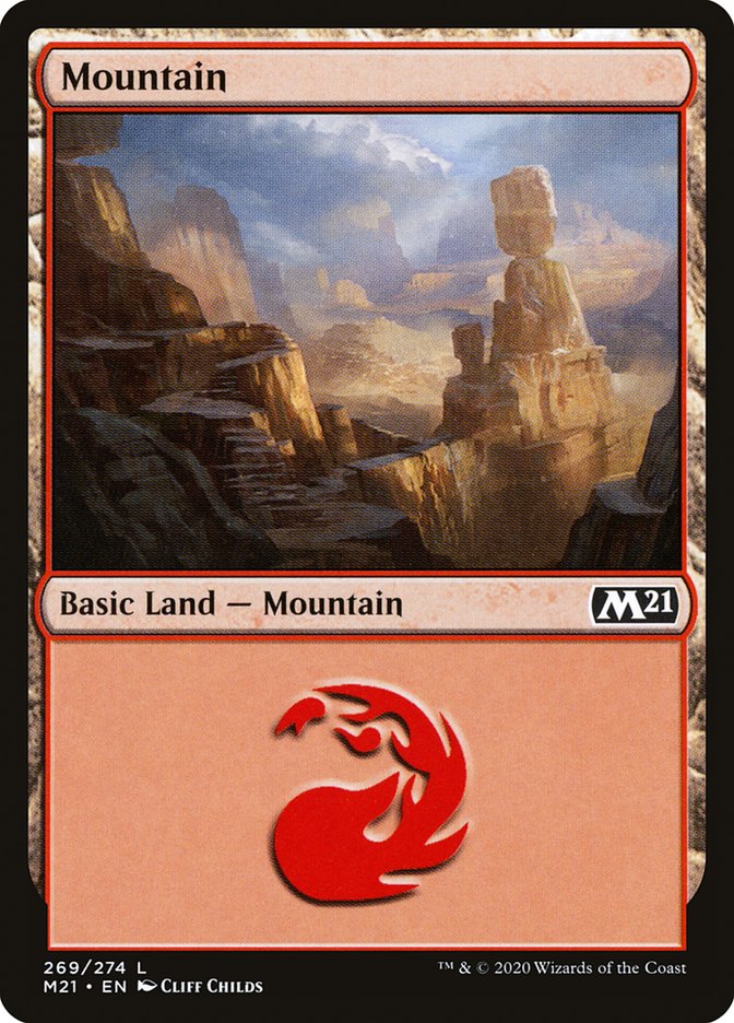 Mountain (269) [Core Set 2021] Foil