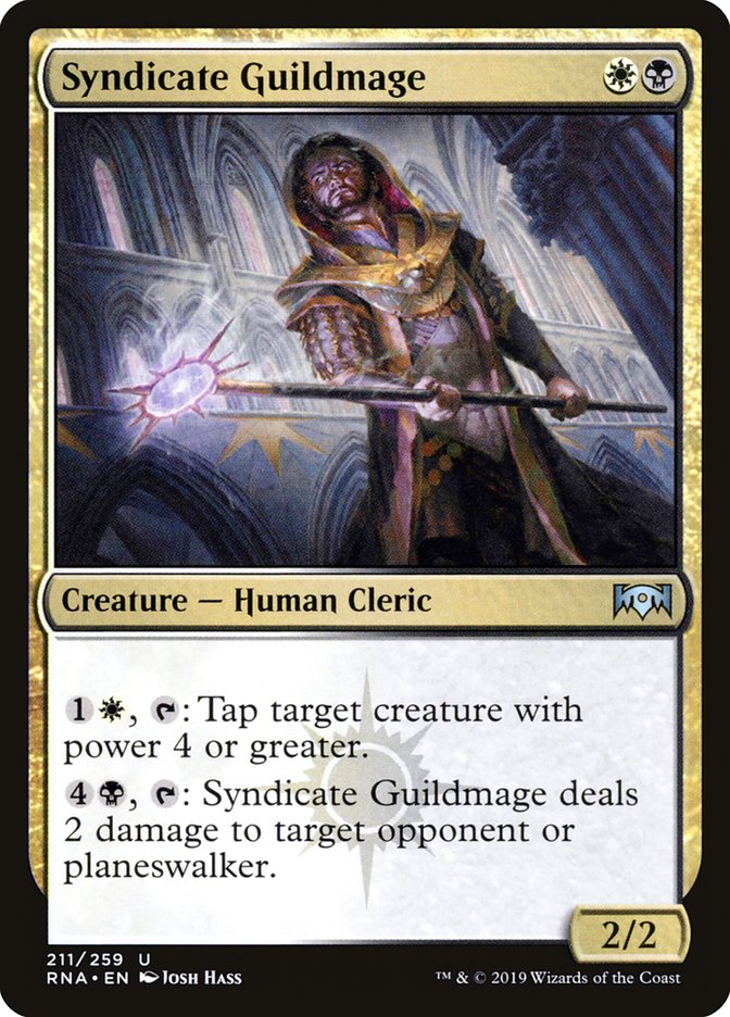 Syndicate Guildmage [Ravnica Allegiance] Foil