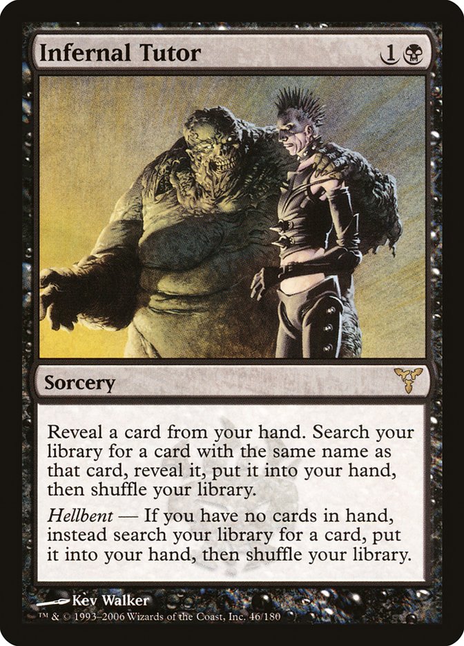 Infernal Tutor [Dissension] Foil